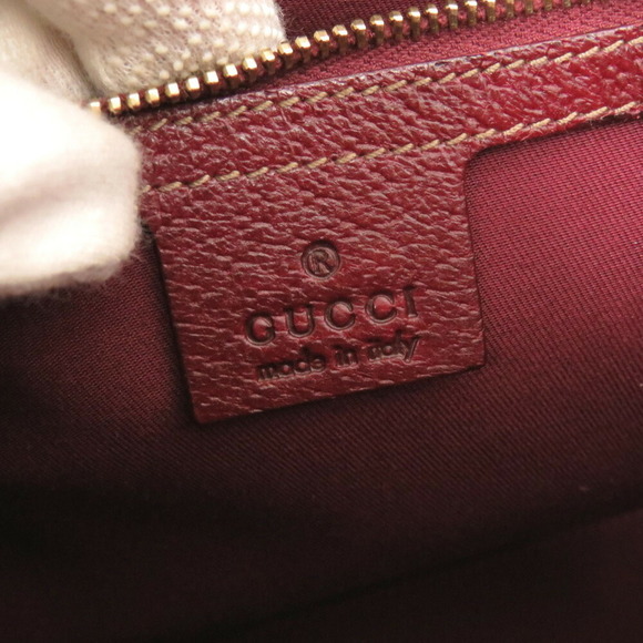 GUCCI Beige Leather Bag - Picture 9 of 11